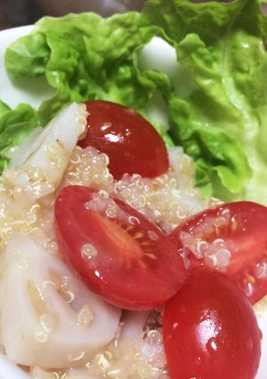 キヌアとレンコンのサラダ-レシピのメイン写真