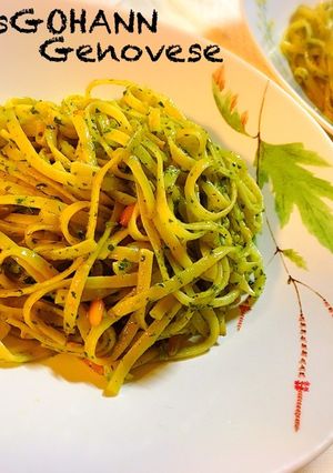 パスタ屋さんの濃厚ジェノベーゼ♡-レシピのメイン写真