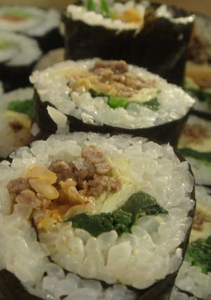 韓国風海苔巻き-レシピのメイン写真