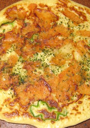 ホットケーキ☆ピザ風-レシピのメイン写真