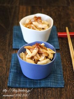 蒸し鶏とメンマのピリ辛和え。-レシピのメイン写真
