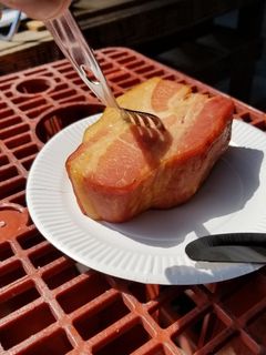 厚切りベーコンの熱燻製-レシピのメイン写真