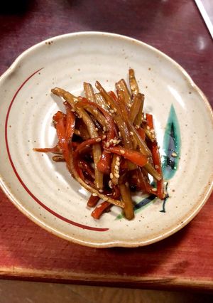 きんぴらごぼう-レシピのメイン写真