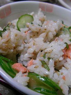 【男の料理】鮭とチーズのちらし寿司-レシピのメイン写真