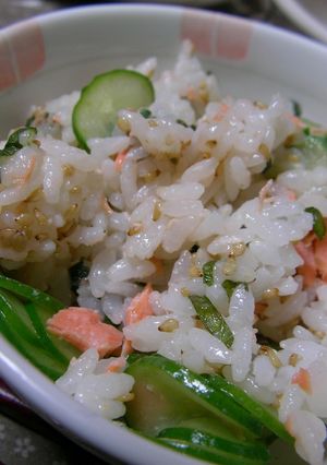 【男の料理】鮭とチーズのちらし寿司-レシピのメイン写真