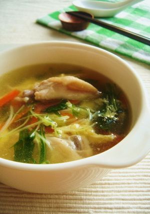 栄養満点!お手軽食べるスープ-レシピのメイン写真