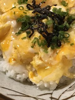 たまご&ごはん●いり玉子のあんかけ丼-レシピのメイン写真