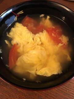 トマトと卵のスープ-レシピのメイン写真