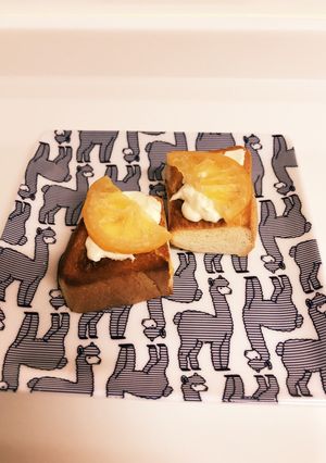 ❁ドライレモンマスカルポーネのトースト❁-レシピのメイン写真
