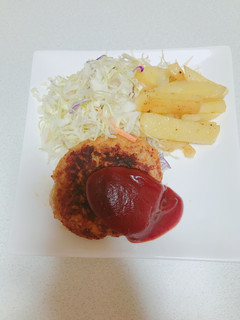 ハンバーグ-レシピのメイン写真