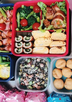 運動会お弁当 2018-レシピのメイン写真