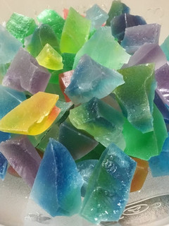 食べる宝石☆可愛いキラキラ☆琥珀糖-レシピのメイン写真