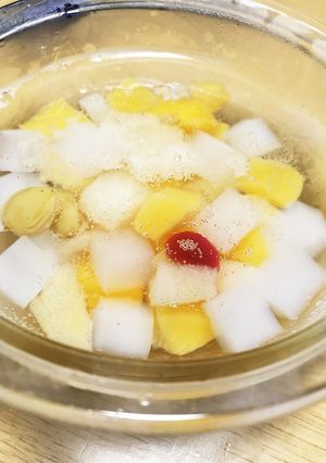 夏にオススメ！サイダーのフルーツポンチ♪-レシピのメイン写真