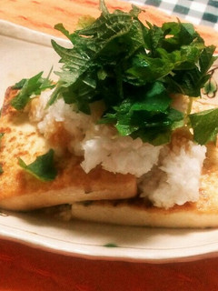 豆腐のおろし大葉のっけ-レシピのメイン写真