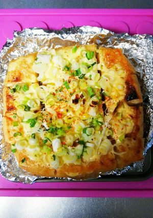 厚揚げのネギマヨ焼き-レシピのメイン写真