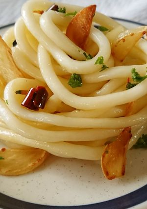 おうちで簡単うどんのﾍﾟﾍﾟﾛﾝﾁｰﾉ-レシピのメイン写真