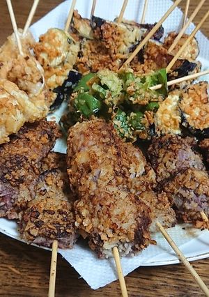 画期的なパン粉なし❔彩り串揚げ-レシピのメイン写真