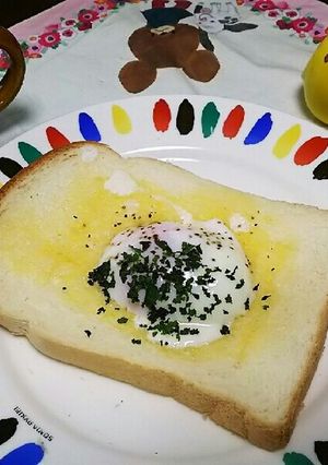 朝ごはん応援!温玉トースト♪-レシピのメイン写真