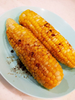 甘々娘♬とうもろこし♡バター醤油焼き-レシピのメイン写真