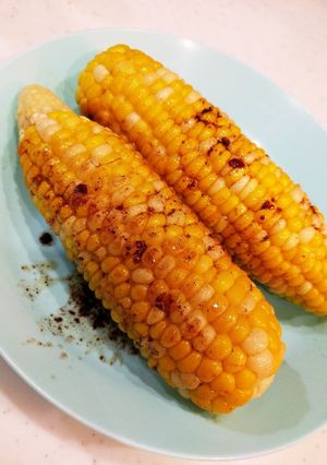 甘々娘♬とうもろこし♡バター醤油焼き-レシピのメイン写真