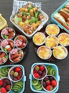 運動会のお弁当♡カップで可愛く2018年-レシピのメイン写真