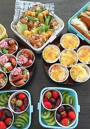 運動会のお弁当♡カップで可愛く2018年-レシピのメイン写真