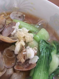 にんにくの香りがそそるアサリ醤油ラーメン-レシピのメイン写真