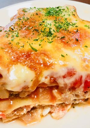 簡単なのに本格イタリアン!豪華ラザニア♪-レシピのメイン写真
