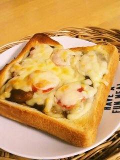 ☆カレーとトマトのチーズトースト☆-レシピのメイン写真