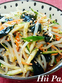 もやしとワカメの酢の物-レシピのメイン写真