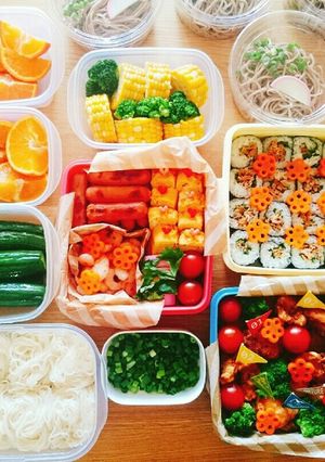 運動会のお弁当。2018-レシピのメイン写真