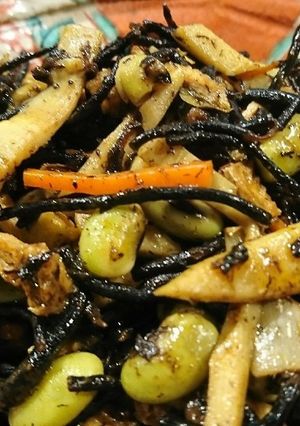 隠し味は豆板醤♥️ひじきの炒め煮中華風味-レシピのメイン写真