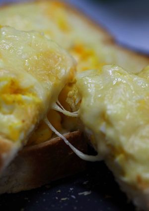 たまごチーズトースト-レシピのメイン写真