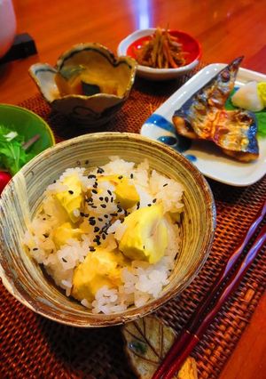 栗ご飯-レシピのメイン写真