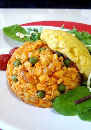 逆転！チキンライス-レシピのメイン写真