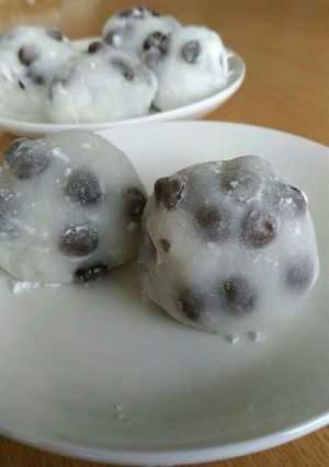 レンジでカンタン!豆大福-レシピのメイン写真