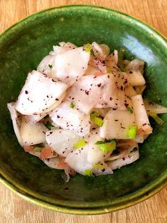 かぶのゆかりとカリカリ梅和え!-レシピのメイン写真