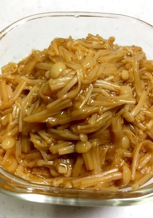作り置き 韓国風 えのきのなめたけ-レシピのメイン写真