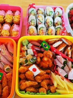 2018❤小学校運動会お弁当-レシピのメイン写真