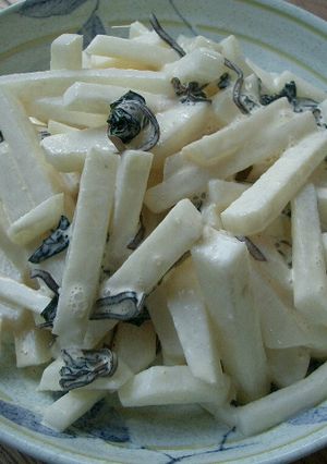 塩こんぶとマヨの最強コンビde大根サラダ-レシピのメイン写真