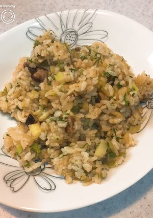 香ばしい！タコとセロリのチャーハン-レシピのメイン写真