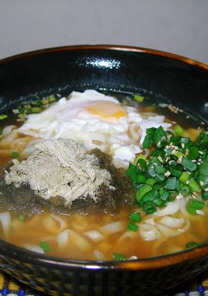 シンプルが一番✽たまごとろろうどん✽-レシピのメイン写真