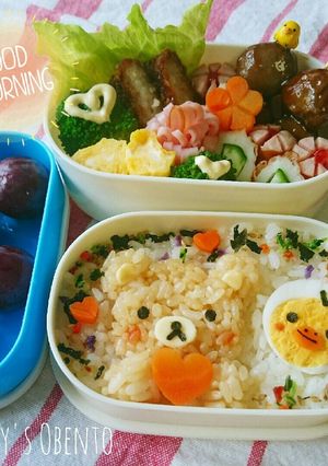 リラックマのキャラ弁-レシピのメイン写真