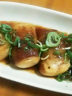 ご飯すすむ◎豆腐の豚巻き照り焼き。-レシピのメイン写真