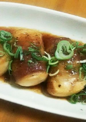 ご飯すすむ◎豆腐の豚巻き照り焼き。-レシピのメイン写真