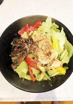 サラダ冷やし中華(マルちゃん正麺使用)-レシピのメイン写真