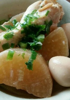 大根と手羽元のおでん煮-レシピのメイン写真