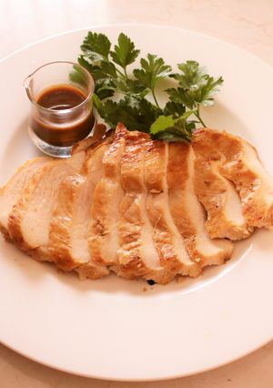 鳥ハムステーキ-レシピのメイン写真