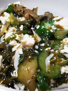 アカモクと野菜の和え物-レシピのメイン写真