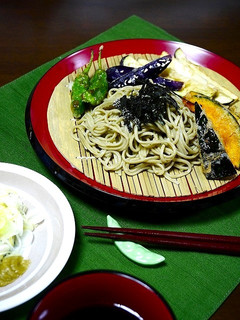 簡単!天そば(ざるそば)-レシピのメイン写真